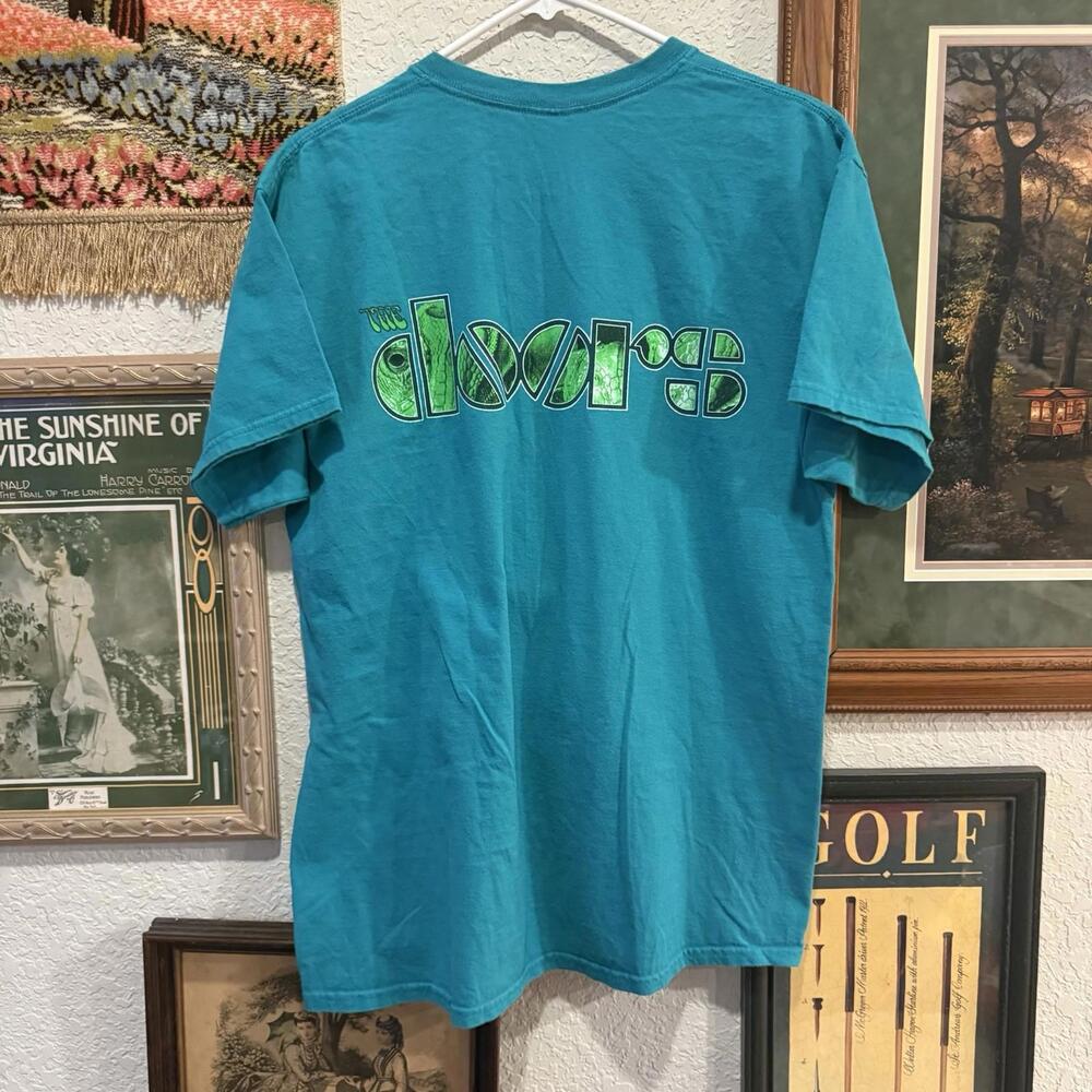 Vintage 2000 RARE The Lizard King Jim Morrison The Doors Rock T-Shirt Size Large - Picture 6 of 7